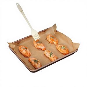 Papier sulfurisé en gros, feuille antiadhésive et résistante à l'huile pour four, friteuse à air, grillades, cuisson à la vapeur, barbecue, tapis de cuisson et emballage alimentaire - Product Image 1