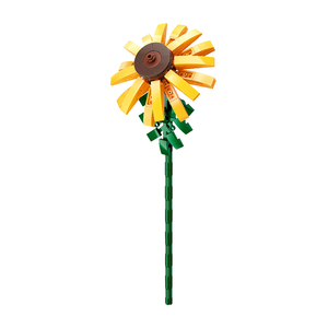 Blocs de construction en plastique, bricolage créatif, jouet éducatif pour enfant, décoration, fleurs - Product Image 6