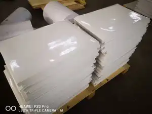 China fabricação alta brilhante auto adesivo fundido revestido/espelhado adesivo papel na folha 70*100cm tc impressão traseira