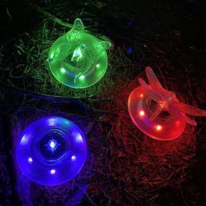 Lampe flottante LED solaire RGB, papillon, libellule, lampe flottante pour l'eau, décoration de jardin, piscine, fontaine, étang, lumière de nuit - Product Image 5