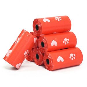 Biodegradable <b>Compostable</b> PBAT PLA Dog Poop Bags High Quality Custom Printed All Kinds of Customization Pet Bags - Product Image 1
