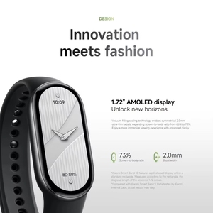 Nuevo Reloj Inteligente Original Smart Band 10 con Pantalla AMOLED de 1.72 Pulgadas, Resistente al Agua <span class=keywords><strong>5ATM</strong></span>, Compatible con Monitor de Oxígeno en Sangre y Frecuencia Cardíaca - Product Image 4
