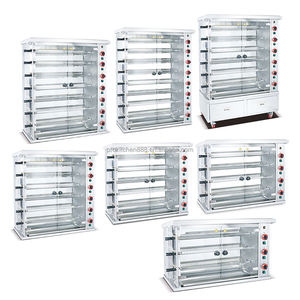 Rôtissoires à <span class=keywords><strong>poulet</strong></span> au <span class=keywords><strong>gaz</strong></span> de haute qualité pour cuisines commerciales avec chauffage uniforme et grande capacité de cuisson - Product Image 6