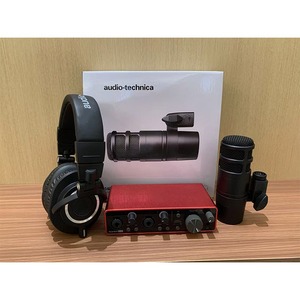 Technica ชุดหูฟังไมโครโฟนสำหรับสตูดิโอบันทึกเสียงอินเทอร์เฟซเสียงของแท้สำหรับมืออาชีพ - Product Image 2