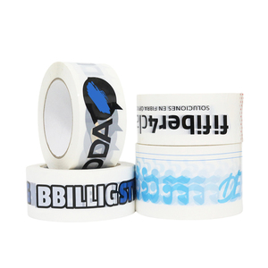 Customized Wholesale Carton Sealing Film Tape Adhesive Durable Transparent Yellow Bopp Packing Tape