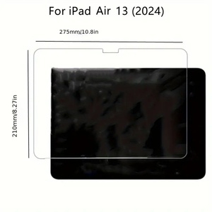 Protection d'écran pour tablette de jeu, verre trempé transparent pour iPad Pro 2024 11 13 pouces, film anti-rayures 9H sans bulles - Product Image 5