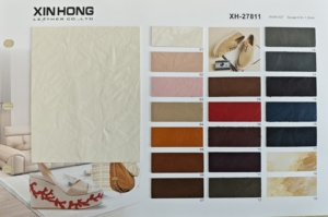 Premium Wrinkled Cloud Vintage <strong>PU</strong> <strong>Leather</strong> Synthetic <strong>Leather</strong> For Bags Furniture Upholstery - Product Image 3