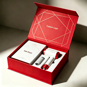 High End Hair Dryer Gift <b>Box</b> Wholesale Hot Stamping Logo Personalized Printing Paper <b>Box</b> Luxury Rigid Hair Dryer Packaging <b>Box</b> - Product Image 1
