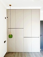 Ensemble de placards de chambre à coucher en bois massif, design minimaliste moderne, écologique, verrouillable, meubles de maison, grande capacité de rangement
