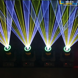 Laser di chuyển đầu thanh 3W <span class=keywords><strong>RGB</strong></span> sân khấu hiệu ứng chùm hình ảnh động di chuyển đầu ánh sáng laser 3000mw - Product Image 4