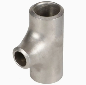 Stainless Steel 304/316 DIN Seamless Tee Sch40 DN50 ASTM A234 WPB Butt Weld Corrosion Resistant Polished - Product Image 1