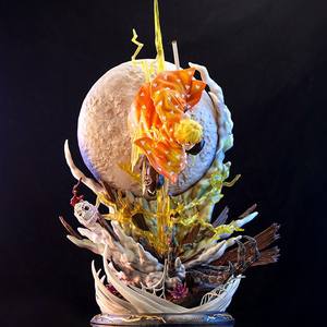 Figura de <span class=keywords><strong>Manga</strong></span> luminosa de gran tamaño de 51CM, <span class=keywords><strong>Demon</strong></span> Agatsuma Zenitsu Slayers, Figura de PVC, figura de Anime, juguetes de regalo para adultos - Product Image 5