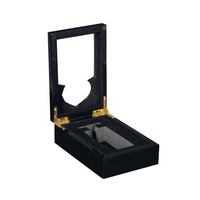 Échantillon de peinture de piano brillant mdf top emballage marque sculptée luxe stile bois attar arabe ensemble boîte de parfum