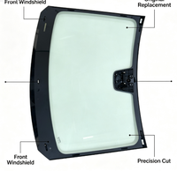 Pare-brise avant Geely EX2, OE 6608391737, Taille précise, Pièces de rechange pour vitres de voiture