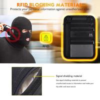 Bloc Résistant Au feu Pochette Passeport Sac Sac de Téléphone Portable pour Hommes Femmes