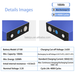 EV CATL LF100LA 105Ah 120Ah 130Ah 135Ah 150Ah <span class=keywords><strong>160Ah</strong></span> 50Ah Life po4リチウム電池Lifepo4 <span class=keywords><strong>3.2V</strong></span> 100Ah 100Ah送料無料 - Product Image 2