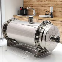 Filtre à eau à ultrafiltration autonettoyant pour toute la maison 500L/H Acier inoxydable Sédiments 0,01 micron Usage domestique