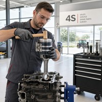 Fabricant Direct - Bielle de Moteur Diesel 385 pour Ateliers de Réparation