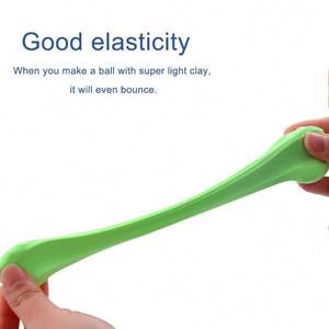 Arcilla Polimérica Personalizable, Slime Ligero, Plastilina Suave y Esponjosa, Juguete de Arcilla para Modelar, Plastilina, Slimes, Juguetes, Arcilla Creativa para Manualidades, Regalo para Niños - Product Image 2