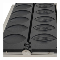 Nouvelle machine à gaufres électrique commerciale en forme de vagin, revêtement antiadhésif, moule mini en forme de pénis pour crème glacée, 110V/220V, garantie 1 an