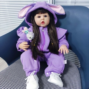 R&amp;B Lifelike Full Body <strong>Silicone</strong> Bebe Alive Boneca Reborn 60 Cm <strong>Bambole</strong> Reborn in <strong>Silicone</strong> Girl Dolls - Product Image 6