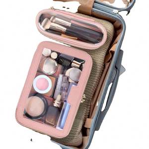 Échantillon Gratuit – Organisateur de Voyage Tendance en PVC Transparent Imperméable avec Fermeture Éclair, Personnalisable avec Logo du Fabricant, Idéal pour Sacs - Product Image 6