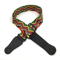Sangle de guitare en nylon, guitare acoustique colorée, sangles de guitare électrique