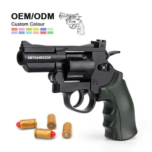 Revolver Airsoft Gun Pistol Shell Ejecting Throwing Soft Bullet Gun Toy for  Boys Weapon Shooting Game Outdoor CS