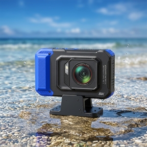 Cámara de Acción 5K 96MP con Procesamiento Dual-Core RISC-V de 480Mpx/s, Resistente al Agua hasta 10 Metros, 8X AF, 60 Filtros HDR, IP6X DCW902, Video Ultra Alta Definición - Product Image 1