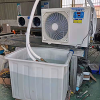 Machine de refroidissement par immersion à pompe à scroll, de qualité supérieure, contemporaine, très vendue, avec tube en titane de 900W pour refroidisseur d'eau