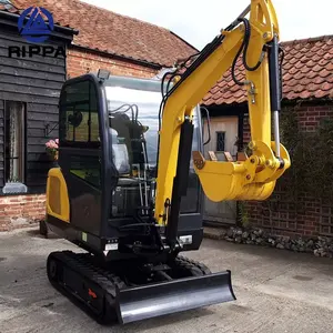 Rippa 3Ton Mine Excavator Retail Earth Moving Machinery 3.5Ton Diesel Excavator With Cabin