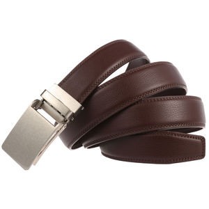 เข็มขัดวงล้อสำหรับผู้ชายเข็มขัดหนังแท้แบบกดอัตโนมัติใส่สบายสำหรับผู้ชายขายส่ง - Product Image 6