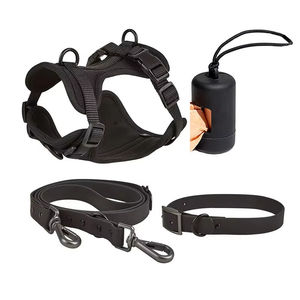 Harnais pour chien à sangle réglable classique de luxe personnalisé OEM PVC étanche en néoprène harnais à emboîter ensembles simple et durable animal de compagnie - Product Image 3