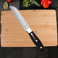5 inch Santoku-mes van roestvrij staal, fruit- en groentemes, 62 graden scherpe snede, lichtgewicht universeelmes