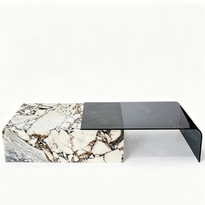 Nueva Tendencia: Mesa <span class=keywords><strong>de</strong></span> Centro <span class=keywords><strong>de</strong></span> Mármol Arabescato, Mesa <span class=keywords><strong>de</strong></span> Café Modular Minimalista <span class=keywords><strong>de</strong></span> <span class=keywords><strong>Piedra</strong></span> para Proyectos <span class=keywords><strong>de</strong></span> Atrios y Vestíbulos <span class=keywords><strong>de</strong></span> Hoteles <span class=keywords><strong>de</strong></span> Alta Gama - Product Image 6