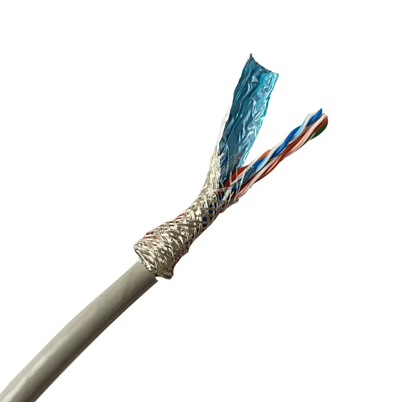 Free Sample Factory sell High quality double shielded CAT5e SFTP STP Network cable