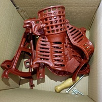 Décortiqueuse de maïs manuelle à manivelle en fonte pour petites exploitations agricoles