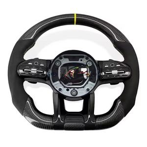 Volante per Auto per <span class=keywords><strong>Mercedes</strong></span>-Benz AMG Classe A, Classe <span class=keywords><strong>B</strong></span>, Classe C, Classe E, Classe S 2010-2021 <span class=keywords><strong>Serie</strong></span> Completa W213 G63 C63 C190 W253 - Product Image 3