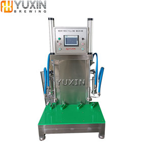 Bia điền dự thảo bia chai thủy tinh điền bán tự động đóng chai máy không gỉ/Pet tự động keg điền máy - Product Image 4