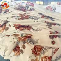 Tissu de draps de lit imprimé 100% polyester, respirant, microfibre brossée, tissu peau de pêche brossé pour ensemble de literie