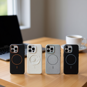 Custodia Protettiva Magnetica Leggera Redmi Note 14 Pro Plus con Texture Lychee per Cellulare - Product Image 2