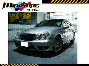 Kit de Carrocerí<span class=keywords><strong>a</strong></span> C63AMG para Benz Clase <span class=keywords><strong>C</strong></span> C200 C180 C300 W203 2003-2007, Tuning, Alerón - Product Image 4