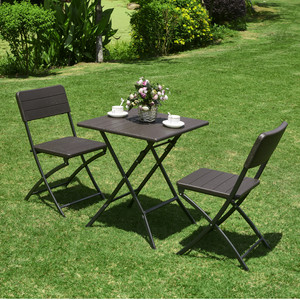 Silla Plegable de Plástico para Jardín, Exterior, Ajustable, Estilo Madera, para Bodas, Picnic, Venta al por Mayor, Económica - Product Image 5