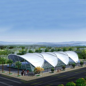 Etfe pvdf độ bền kéo màng cấu trúc Kết Cấu Thép cho xây dựng - Product Image 5