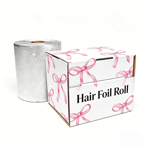 ม้วนฟอยล์สีเงินหนา 15 ม. สำหรับทำสีผม 50 ม. สำหรับร้านทำผม - Product Image 2