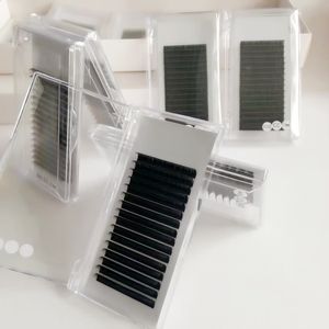 ラッシュトレイプライベートラベルベルベットカシミアラッシュロシアボリューム個別まつげエクステンションマットブラック独自ロゴL <span class=keywords><strong>M</strong></span> - Product Image 1