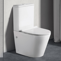 Haute qualité lavage Siphon salle de bain céramique une pièce toilettes articles sanitaires salle de bain toilette