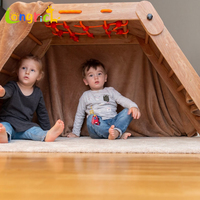 Holz-Kletterdreieck Kinderbett mit Geometrischer Form Modernes Design für Innenräume Herkunft Fujian Unisex-Sets