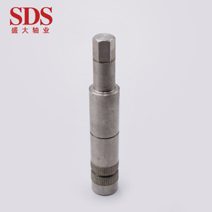 Sds Micro Motor Output Shaft Spindle Stainless Steel Precision Knurled Pin Custom Made For Machine Tool - Product Image 2