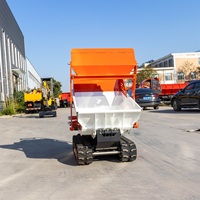 Sofort Lieferbar: Changfa Benzinmotor 6PS Mini-Dumper Raupenlader Traktor mit Getriebe, Hocheffizient, zum Verkauf